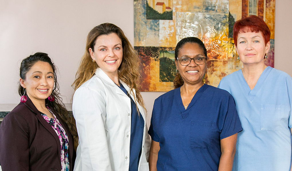 Dr. Carrie Berkovich and Staff